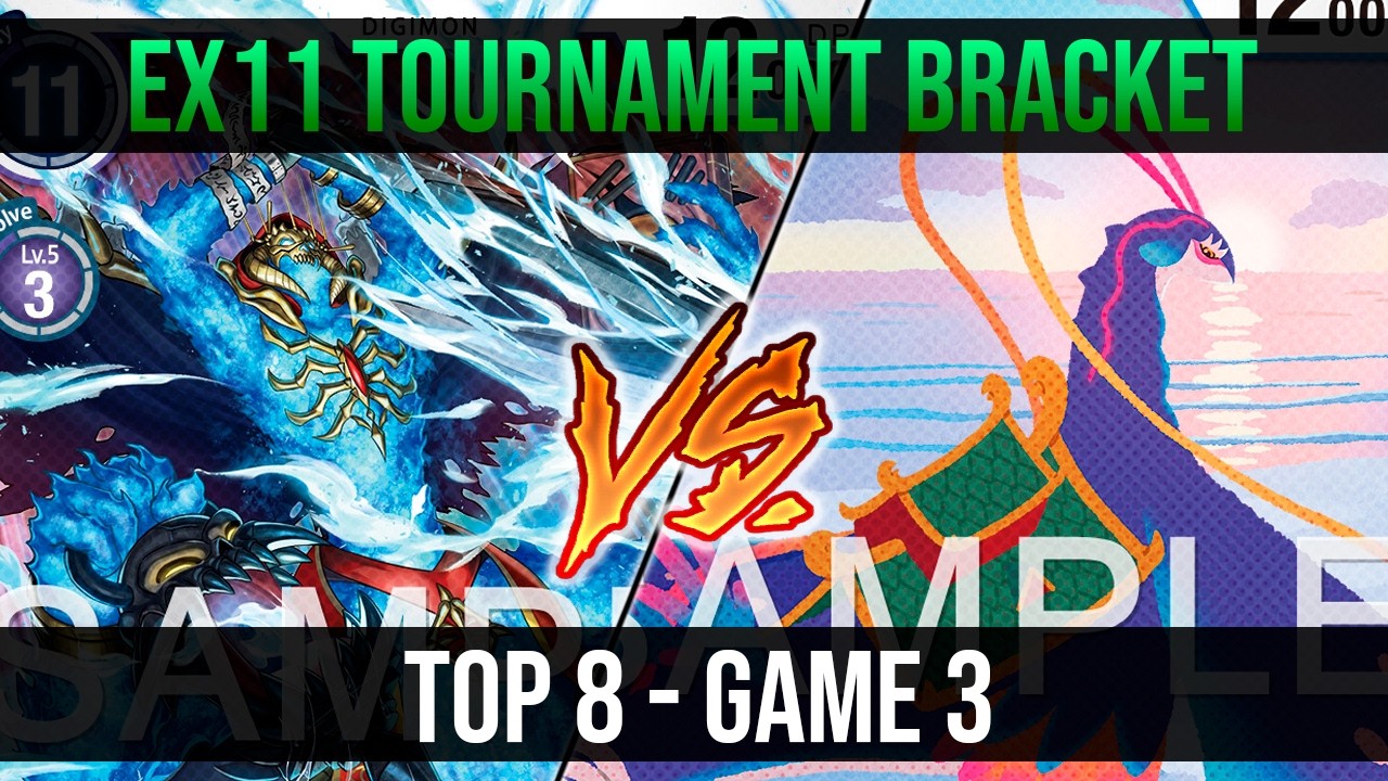 NECROMON VS RYUGUMON | EX11 TOURNAMENT BRACKET - TOP 8 GAME 3