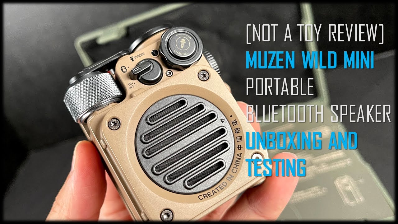 Muzen Wild Mini Portable Bluetooth 