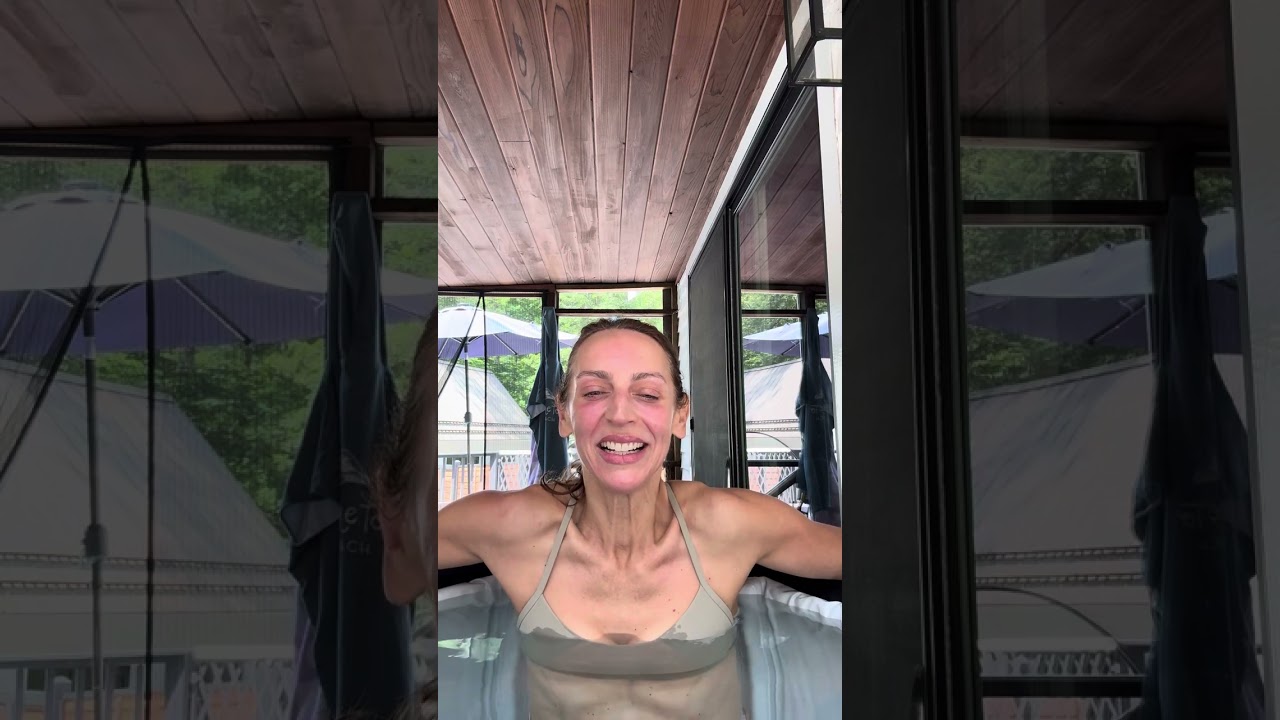 I took the plunge 🧊