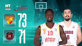 Göztepe - Parmos Bordo BK | Türkiye Sigorta Türkiye Basketbol Ligi Yarı Final 2. Maçlar | Maç Özeti