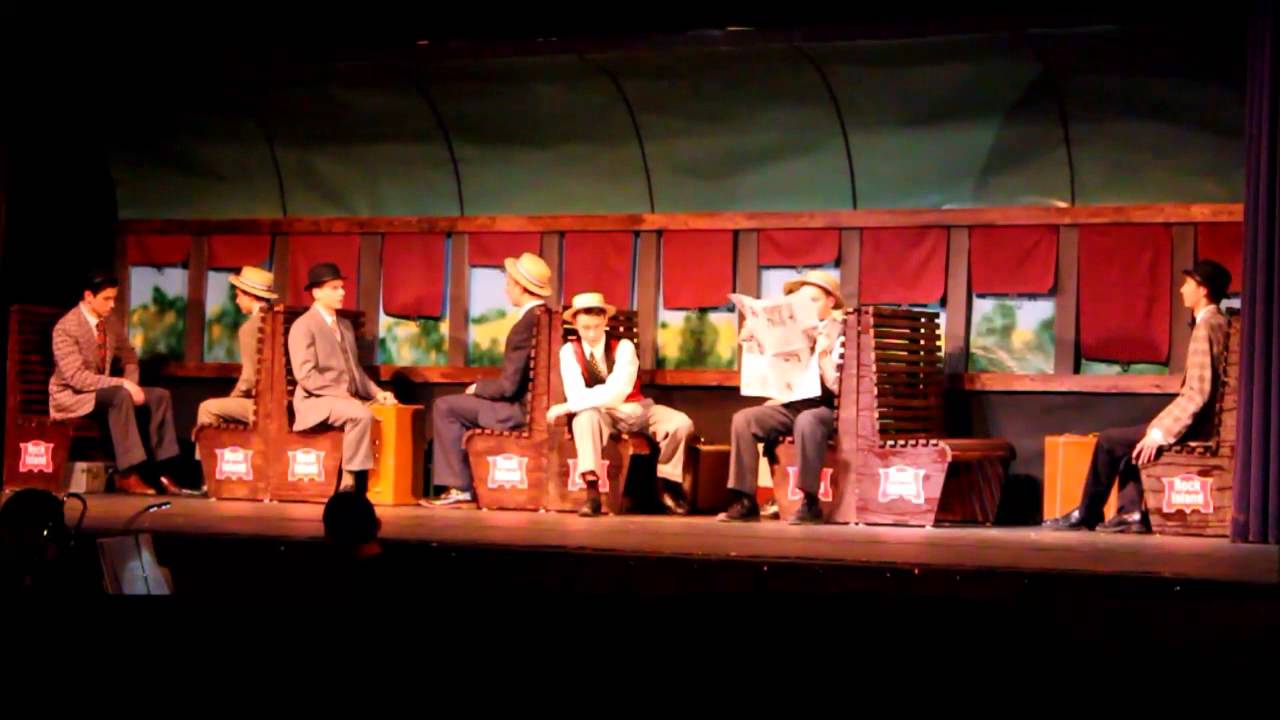 Train Scene Music Man YouTube