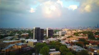 Over Logan Square