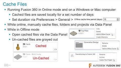 Autodesk Fusion | Module 11: What happens if the internet goes down?
