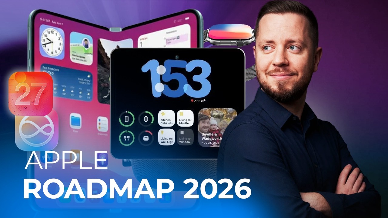 TODO lo que Apple lanza en 2026 (mes a mes) - YouTube