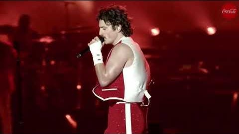 Thumbnail of Benson Boone's  unreleased song "Young American Heart" at the Sips & Sounds Music Festival Coca-cola