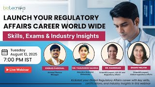 Launch Your Regulatory Affairs Career Worldwide | Skills, Certifications & Industry Insights