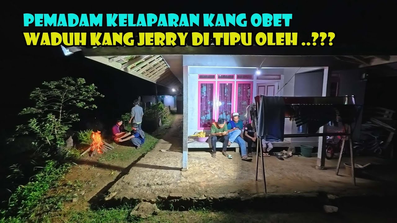Pemadam Kelaparan Di Rumah Kang Obet...Lalapannya Metik Langsung Di Pinggir Rumah.