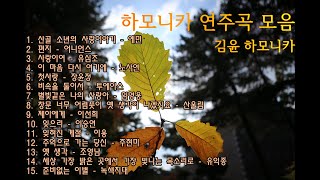 이 가을에 딱 어울리는 1시간 하모니카 연주곡 / 가요