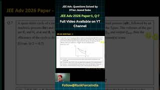 JEE Adv 2026 Paper - 1 Q - 7 Solution