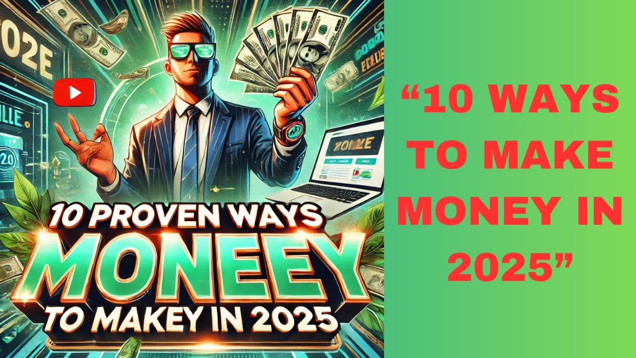 10 Proven Ways to Make Money Online! 2025 - YouTube