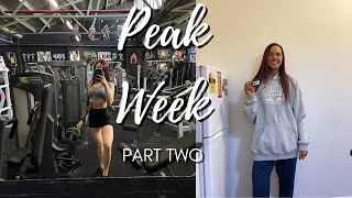 PEAK WEEK 1 DAY OUT | IFBB Bikini Prep