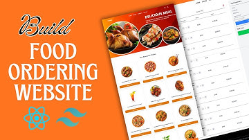 Build a Food Delivery Website With React JS & TailwindCSS | React Food Delivery Website 