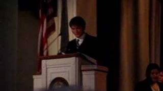 Speech to Cum Laude Society