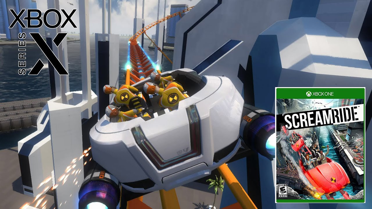 Screamride (XBOX ONE) / XBOX SERIES X / gameplay