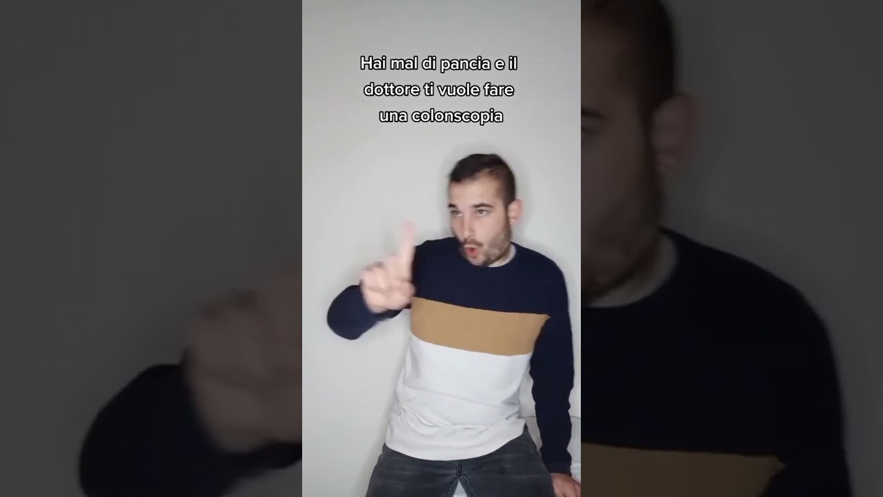 Roberto "nooo telecamera" ha mal di pancia