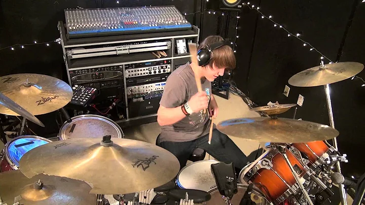 AMAZING RUSH YYZ DRUM COVER - 13 Years Old NATHAN ...