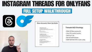 Instagram Threads for OnlyFans - Full Setup Walkthrough