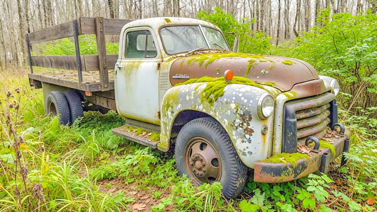 I saved this CLASSIC truck from the scrap yard!