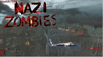 Call of Duty World at War Custom Zombies!! Calamity and Crash!!