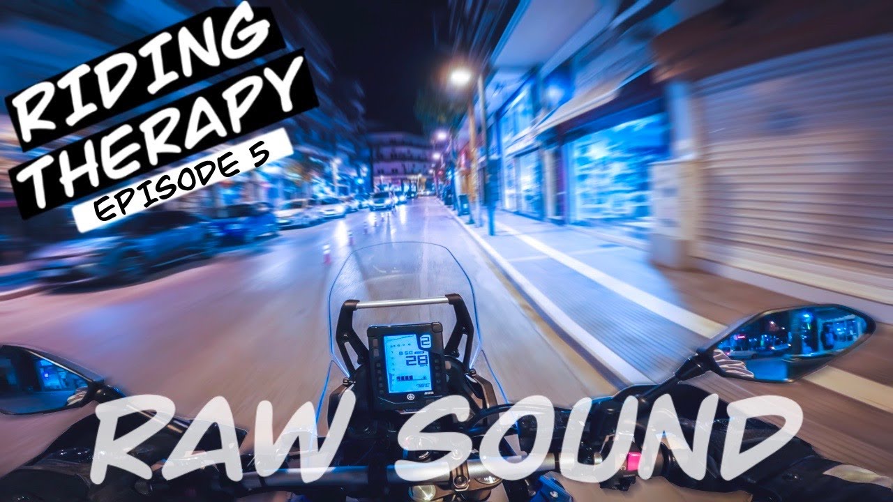 4K City Night Ride Vol.2 | Yamaha Tenere 700 | RAW Engine Sound only |