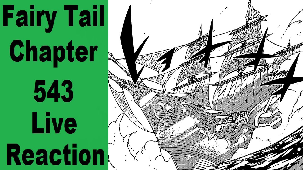 Fairy Tail Chapter 543 Live Reaction | 7 Flames! - YouTube
