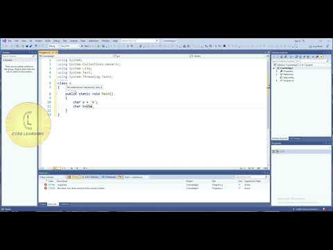 C# | Char functions 'ToLower()' | CodeLearning
