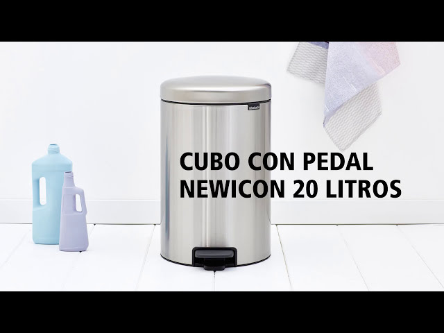 Cubo basura 20 litros con pedal