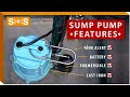Sump Pump Features | Spec. Sense