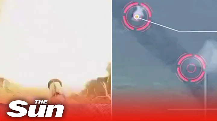 Ukrainian armoured tanks storm battlefield and blast Russian targets