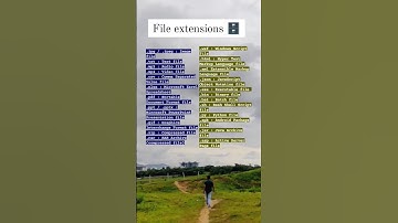 File Extensions  #youtubeshorts #youtube #shorts #ytshorts