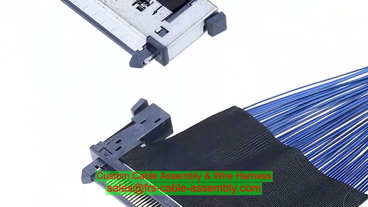 Индивидуальный кабельный жгут Кастомный LVDS Кабель EDP Сборка LCD LVDS Кабель для видеоэкрана Dell