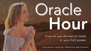 How to Use Divination Tools Without Losing Your Intuition | LIVE Oracle Hour screenshot 3