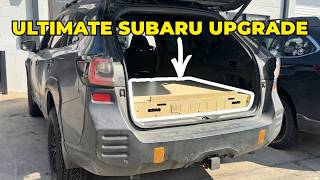 Career Overview Advanced SUV Camping Setup | Subaru Outback Overland Drawer System Nobody Talks About