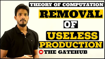 Removal of Useless Production | Simplification of CFG | Elimination of Useless production | TOC