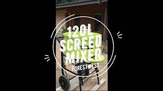 120L Pan Mortar Mixer, Forced Action Mixer, Forestwest BM679