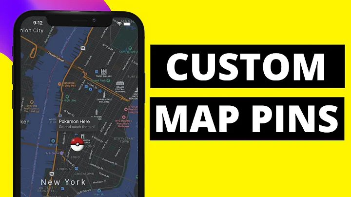 Swift: Custom Map Pin Annotations (2022, Xcode 12, Swift 5) - iOS Development