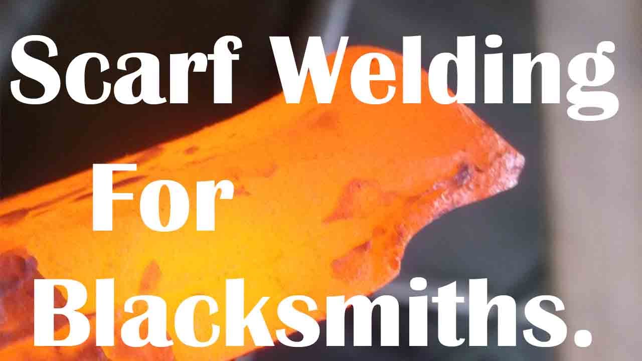 Blacksmithing fire welding How to Scarf weld! YouTube