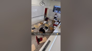 Students LOCKED the professor😳#trending #coding #ai #python #java #yt #shorts #viral #college #cs