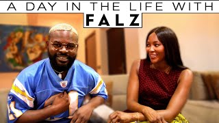 A Day in the Life of Musician Falz | Being Naomi