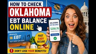 How to check Oklahoma EBT balance online