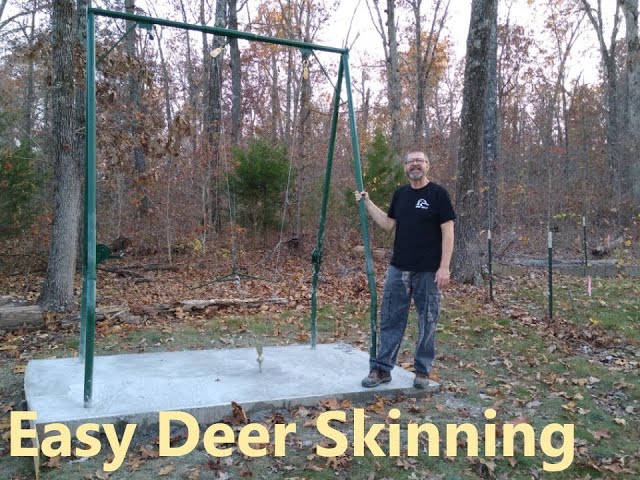 Homemade Deer Skinning Rack - Homemade Ftempo