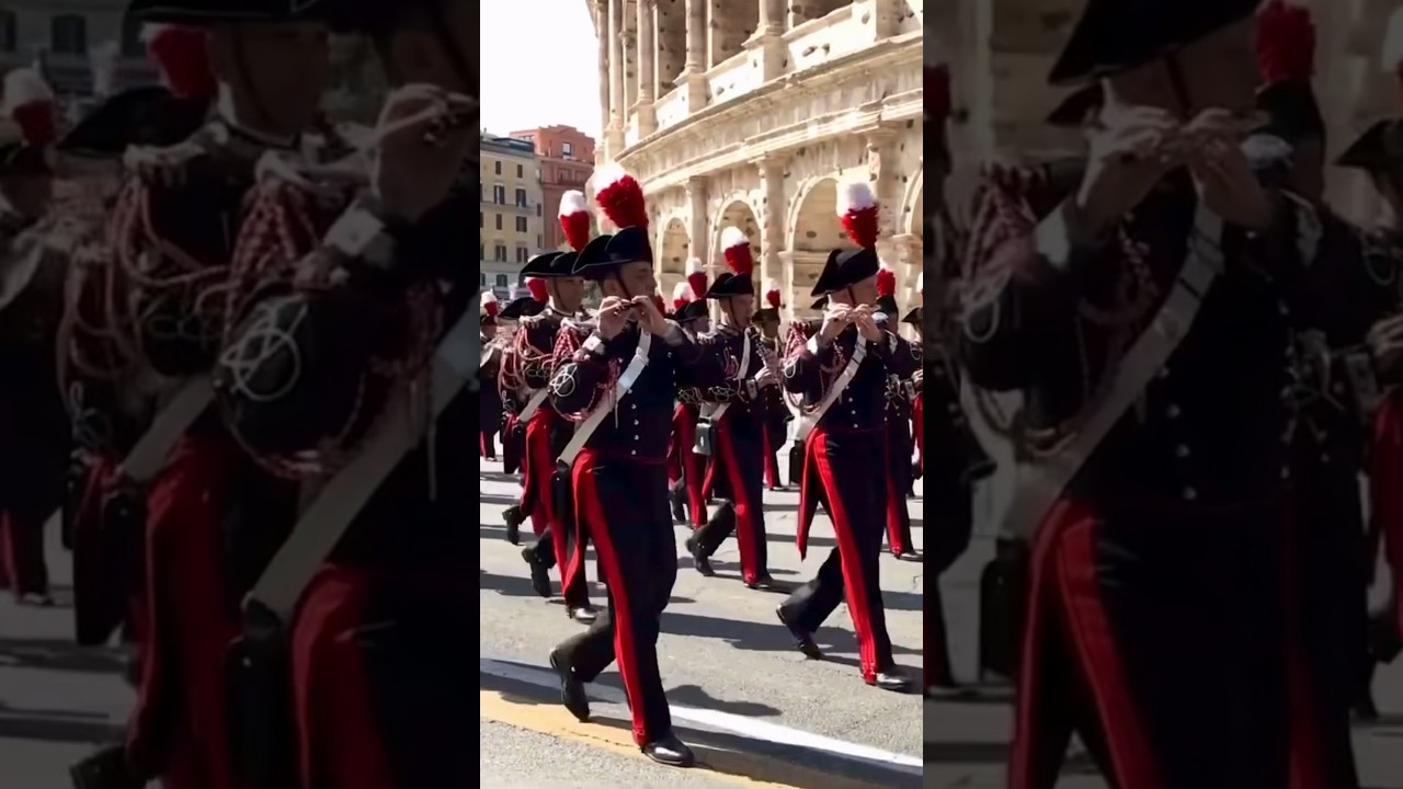 Stupenda esecuzione della marcia ‘Ernani’ di Verdi | Banda dell’Arma dei Carabinieri al Colosseo