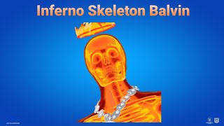 Inferno Skeleton Balvin Skin Combo | Fortnite