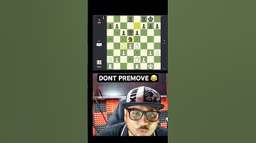 Bullet Chess live #chess Never Play Premove If Queen Can be Attacked