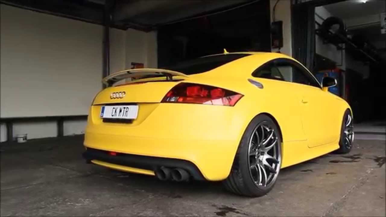 Brutal 345hp Mcchip Dkr Indonesia Audi Tts With Armytrix Valvetronic Exhaust On Ck Motorsport Tv