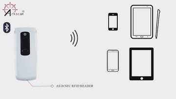 How to Connect Bluetooth NFC RFID Reader to Smartphone & Tablet for iOS & Android Wireless Interface