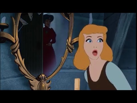 Cinderella 1950 Lady Tremaine Locks Cinderella In The Tower