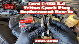 Ford F-150 5 4 Triton 2004-2008 Spark Plugs Replacement How-To