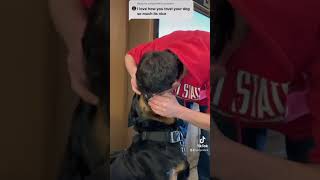 Growling Inside a Rottweilers mouth
