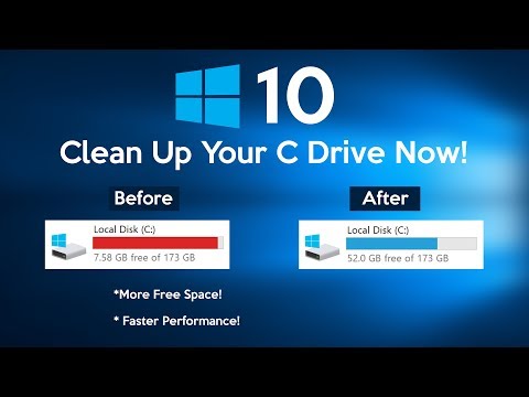 How to Clean C Drive In Windows 10  (Make Your PC Faster)